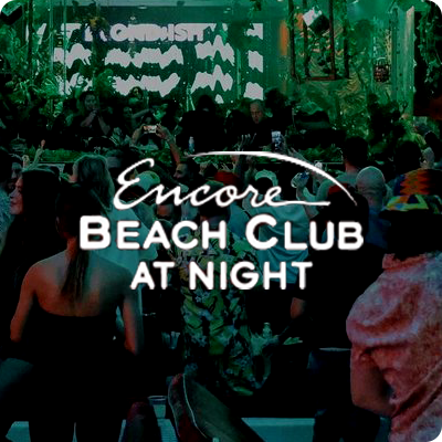 Encore Beach at Night