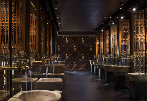 Lavo Nightclub faucets