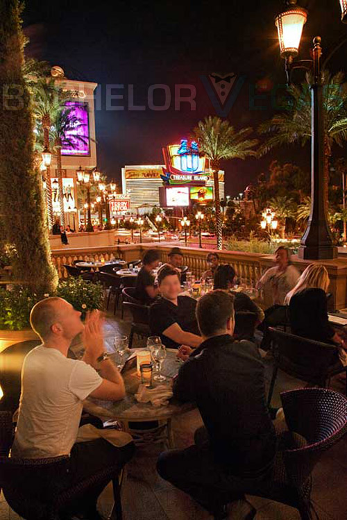 Lavo Nightclub outside seating