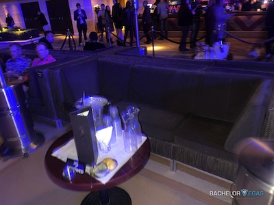 The Second-Row Couches Outside at XS (8-10 Guests)