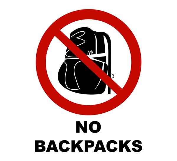 no-back-packs