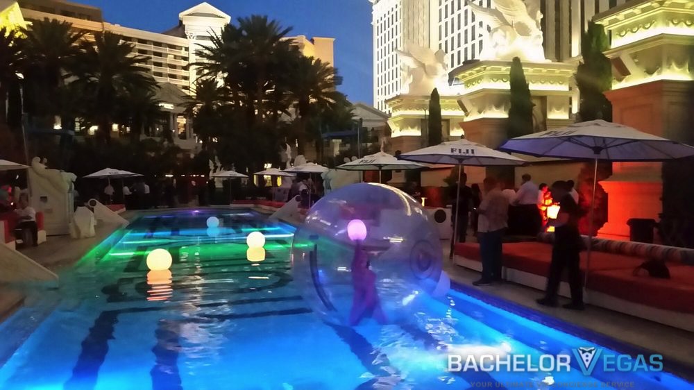 venus night pool party