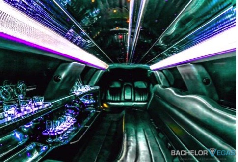 stretch limo inside