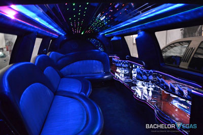 suv limo interior